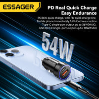 Essager 54W USB Car Charger