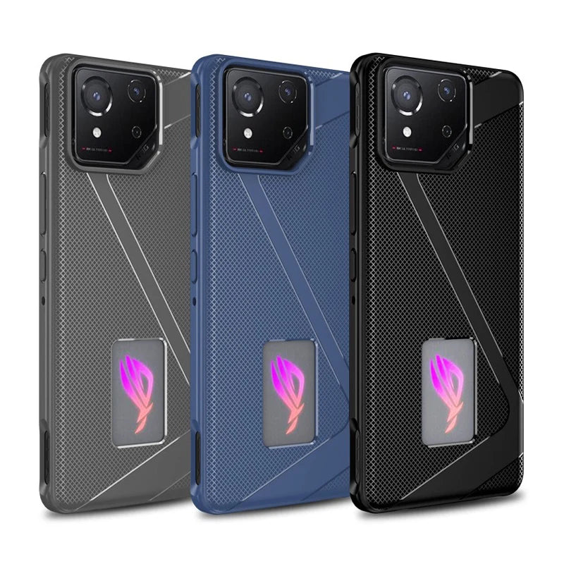 ASUS ROG Phone 8 Series Shockproof Flexible TPU Armor Matte Protective Case