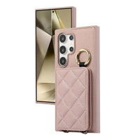 Protective Crossbody Leather Case with Card Holder for Samsung Galaxy S23 Series