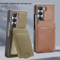 RFID Blocking Leather Wallet Case for Samsung Galaxy Z Fold 5