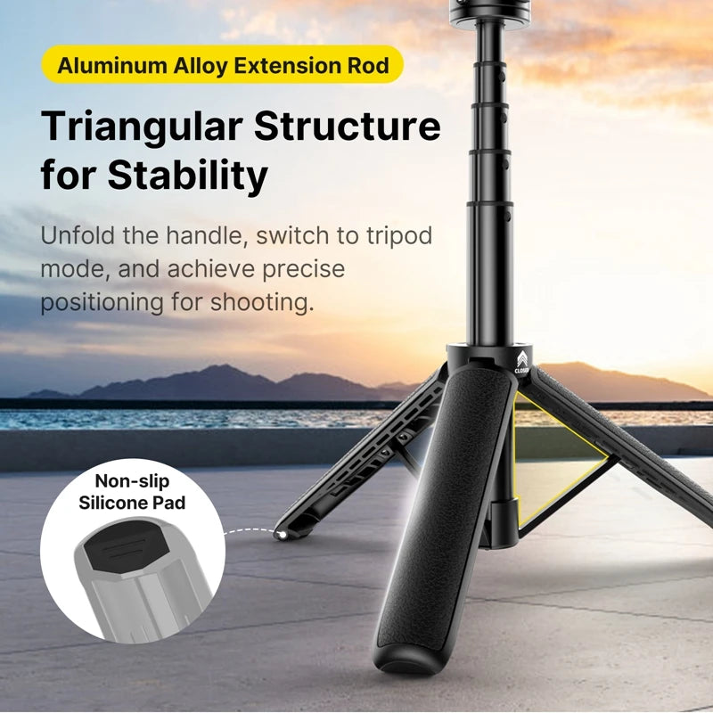 Ulanzi Go-Quick II Magnetic Quick Release Action Camera Extension Tripod