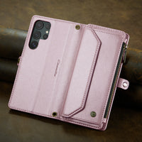 Multifunctional Wallet Leather Case with Card Slots for Samsung Galaxy S24 Series