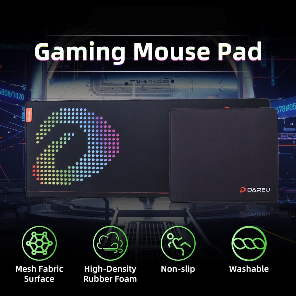 DAREU Small Anti-slip Rubber Gaming Mouse Pad