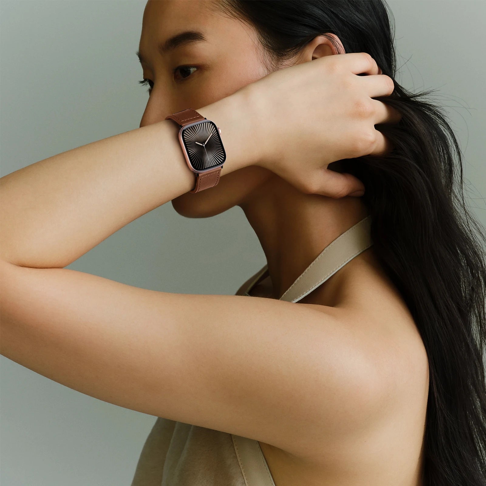 Elegant Leather Straps for Apple Watch