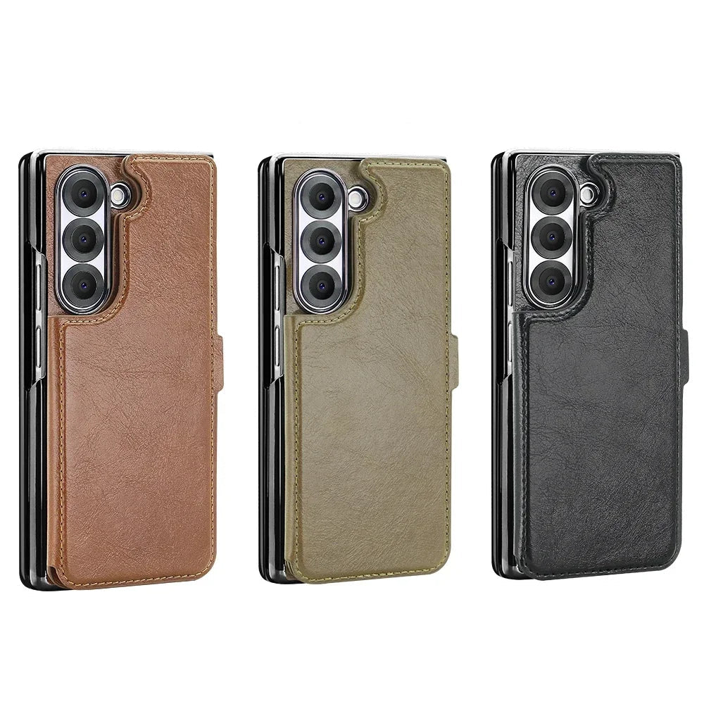 2-in-1 Detachable Magnetic Wallet Leather Case for Samsung Galaxy Z Fold 6