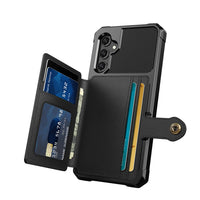 Magnetic Card Slot Wallet Leather Case for Samsung Galaxy S24 Series