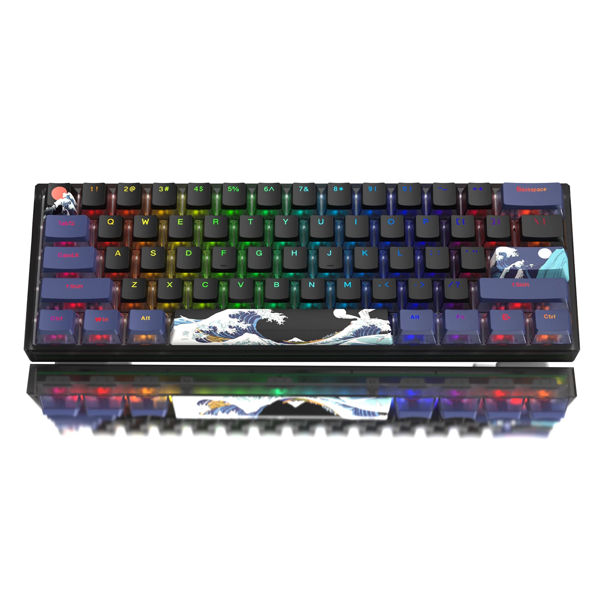 Womier WK61 61-Key Hot-Swappable Mechanical Keyboard