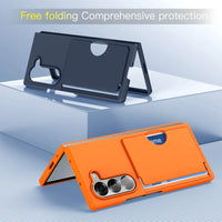 Durable Shockproof Wallet Card Holder Case for Samsung Galaxy Z Fold 5