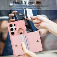 Leather Crossbody Wallet Phone Case for Samsung Galaxy S23 Series