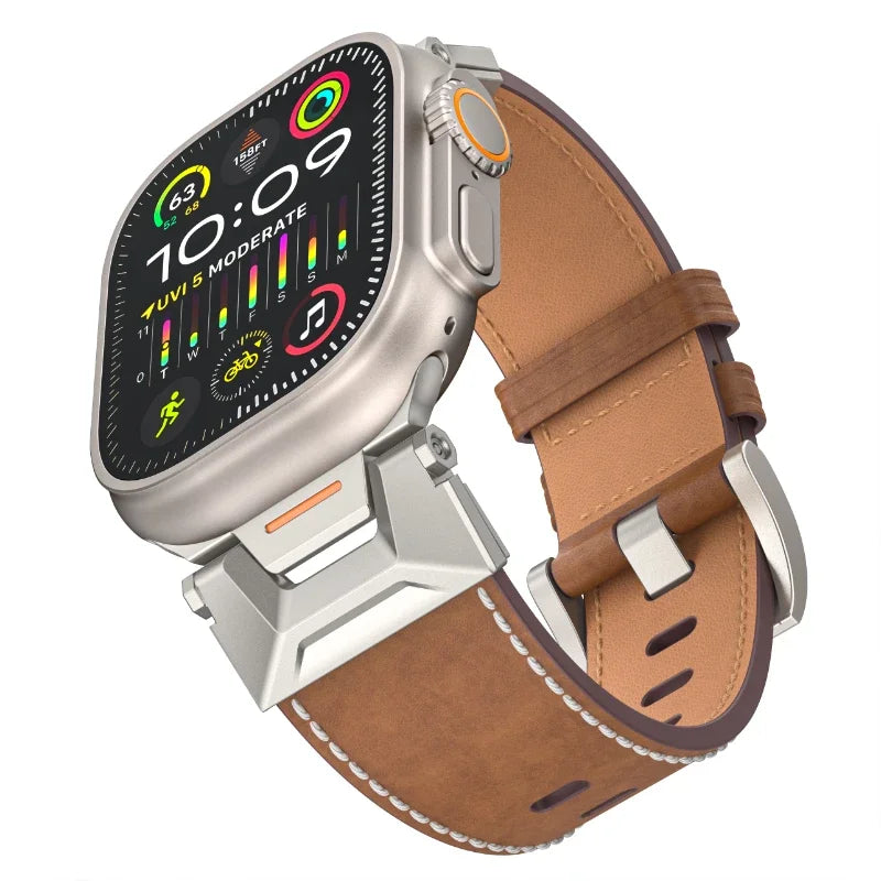 Premium Genuine Leather Strap for Apple Watch