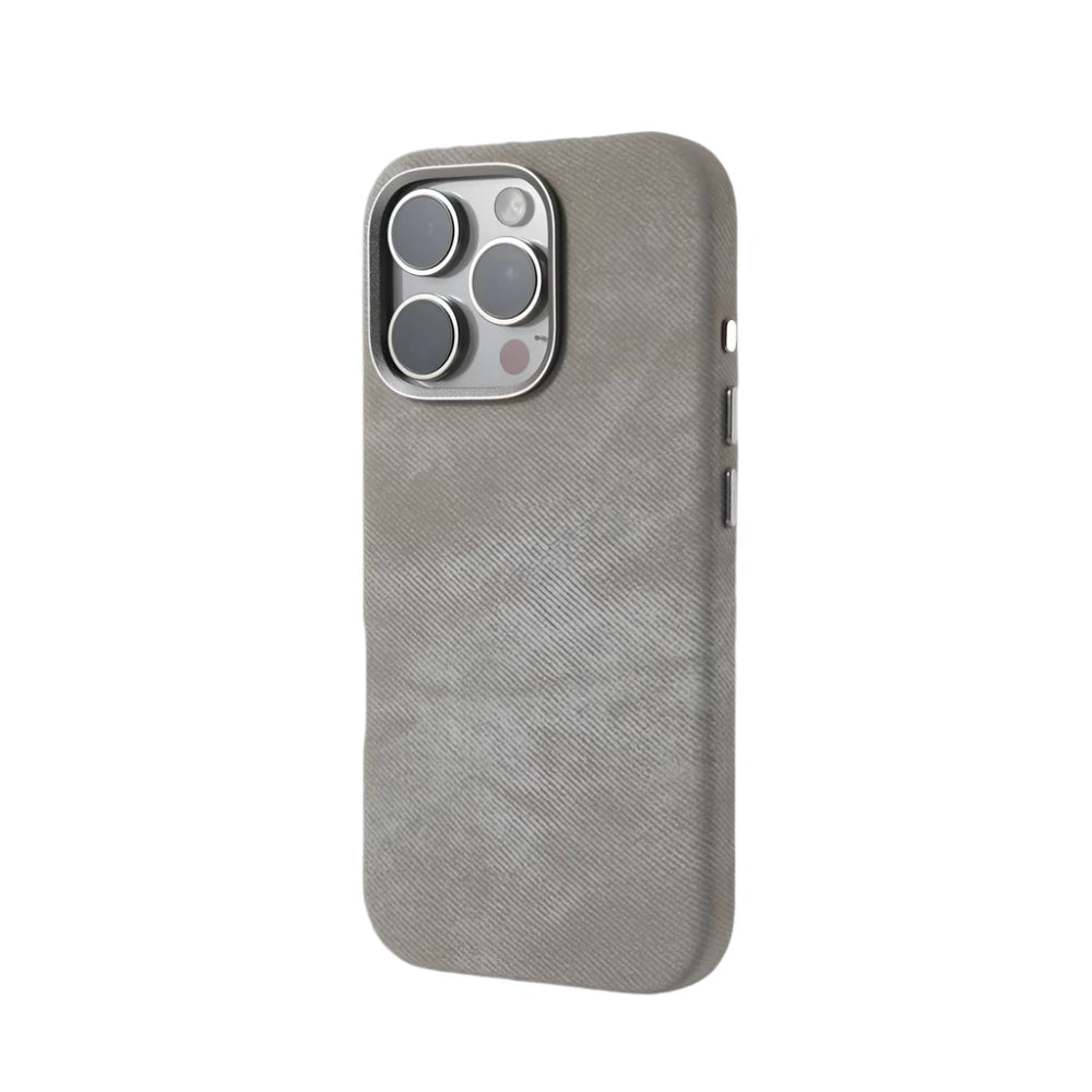 Leather MagSafe Case with Lens Protection for iPhone 15