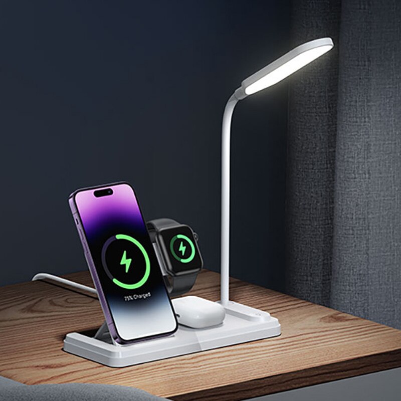 USAMS 4in1 Wireless Charging Holder with Fill Light