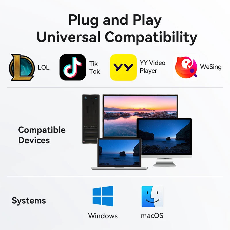 Vention USB Desktop Microphone