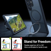 Magnetic Ring Stand Phone Case for Samsung Galaxy S24 Series