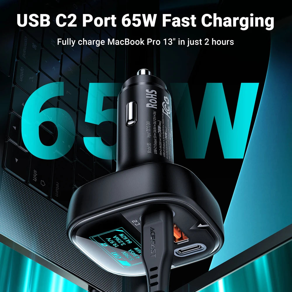 ACEFAST PD 101W Fast Car Charger