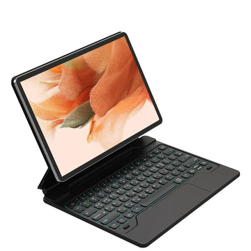 Backlit Keyboard Case with Trackpad for Samsung Galaxy Tab S9 Plus