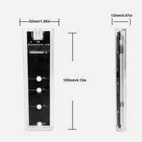 MOSHOU M.2 NVMe SATA SSD Enclosure Adapter