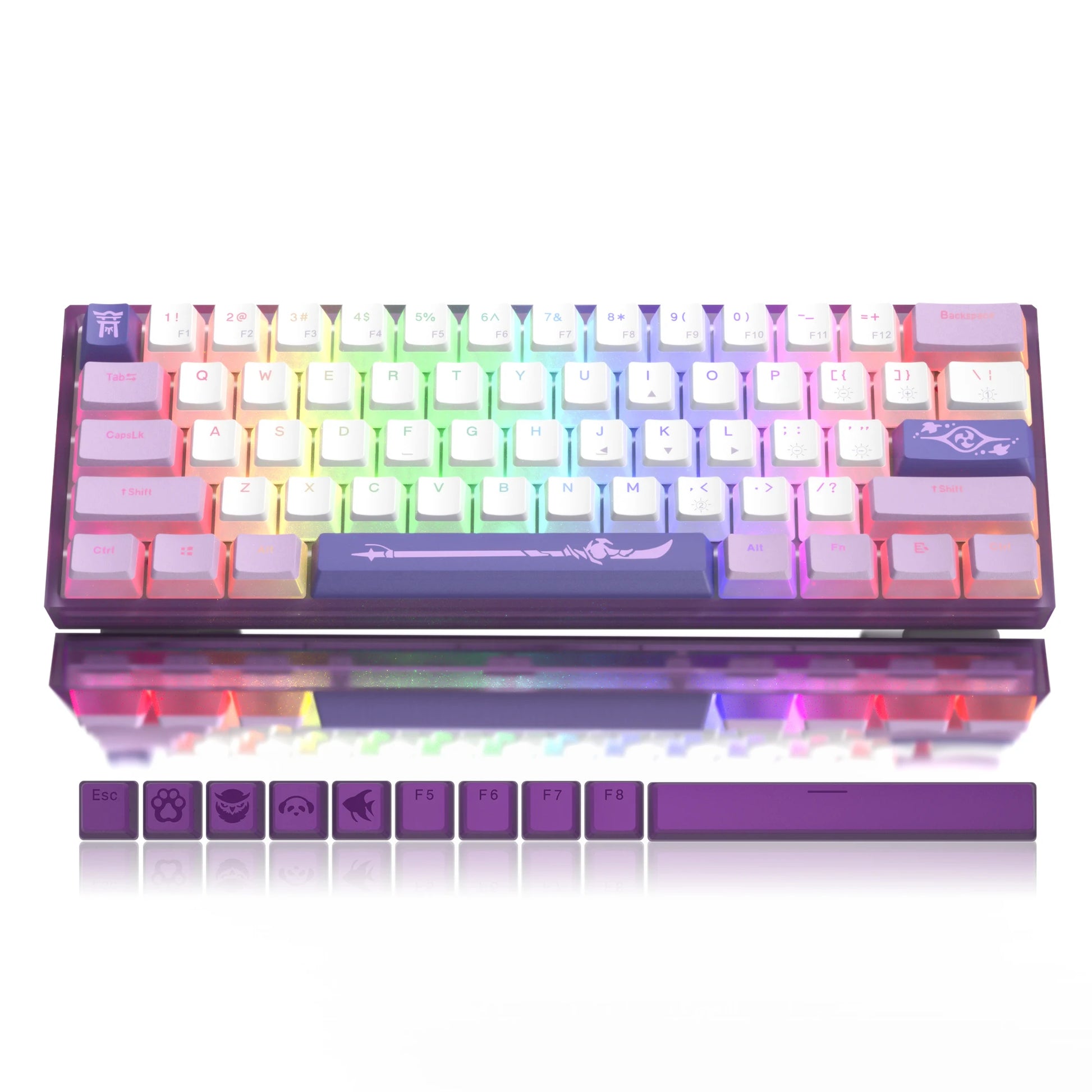 Womier WK61 61-Key Hot-Swappable Mechanical Keyboard