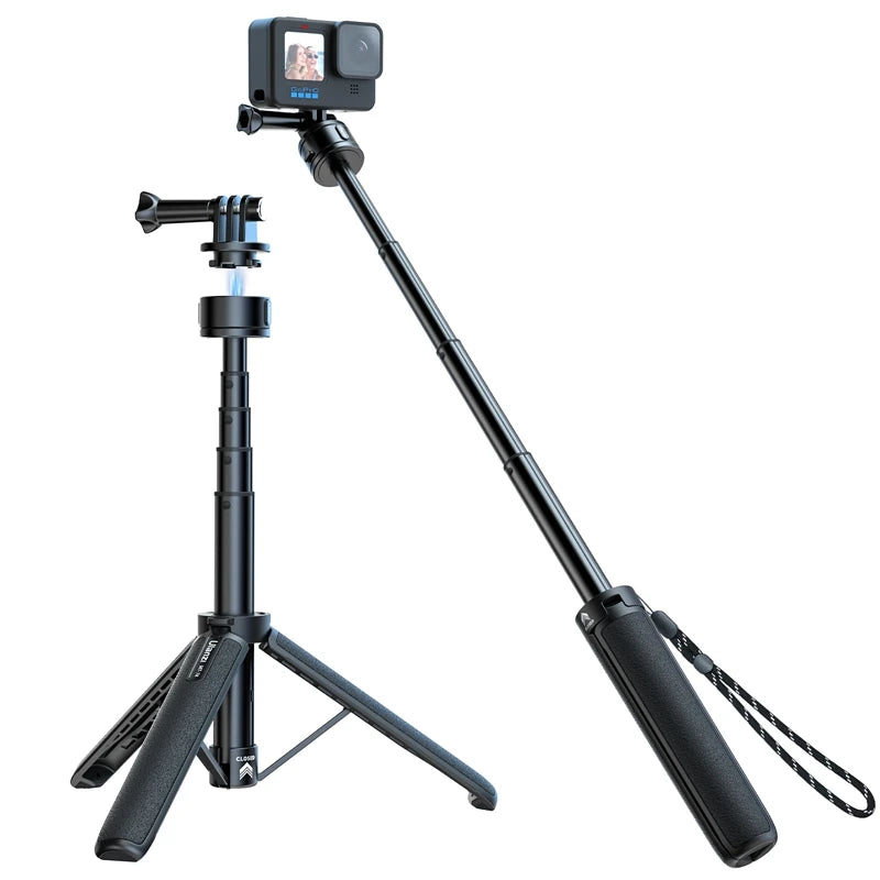 Ulanzi Go-Quick II Magnetic Quick Release Action Camera Extension Tripod