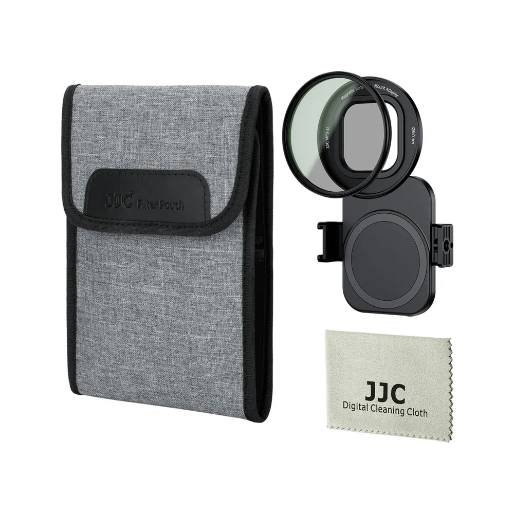 JJC 67mm Magnetic CPL Filter Adapter Kit for iPhone