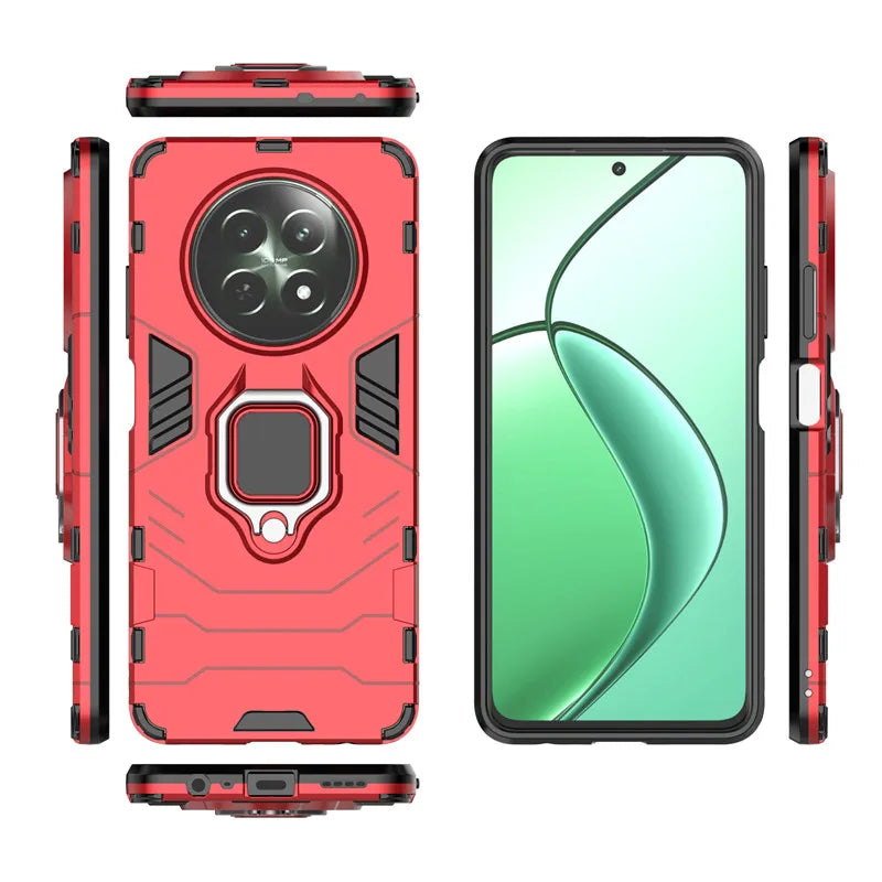 Ring Holder Bumper Shield Protective Case for Realme C65