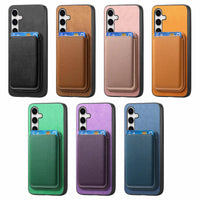 Detachable Wireless Charging Magnetic Wallet Leather Case for Samsung Galaxy S23 Series