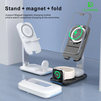 FLOVEME 3-in-1 Foldable MagSafe Wireless Charger Stand