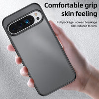 Crystal Clear Shockproof Case with Camera Protection for Google Pixel 9