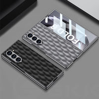 Luxury Plating Diamond Leather Case with Screen Protection for Samsung Galaxy Z Fold 6