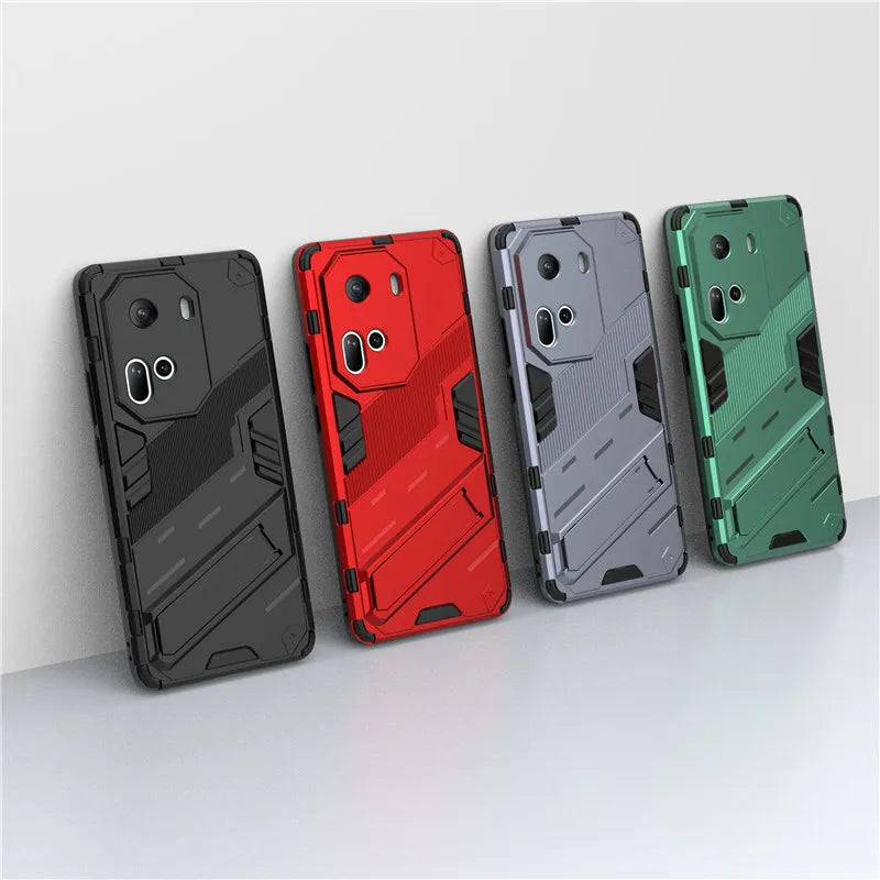 Punk Style Holder Bumper Shield Protective Case for OPPO Reno 11