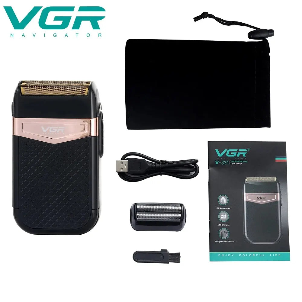 VGR V-331 USB Rechargeable Electric Shaver