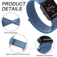 Breathable Nylon Loop Strap for Xiaomi Redmi Watch 5 Active