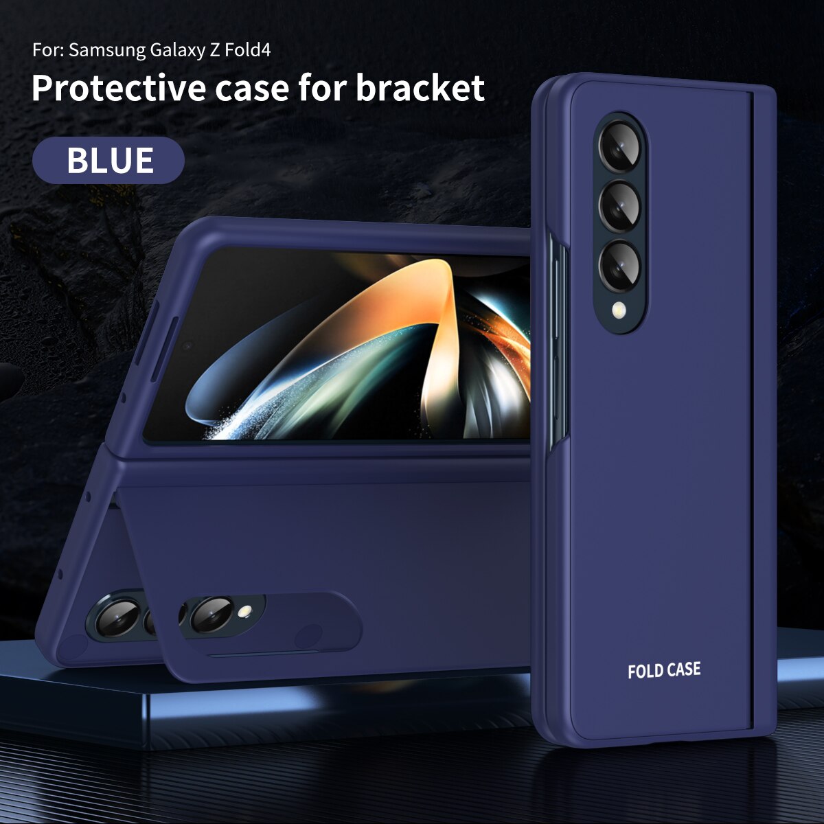 Comprehensive Magnetic Stand Bracket Case for Samsung Galaxy Z Fold 4 5G