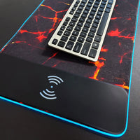 15W Wireless Charging RGB Gaming Mouse Pad