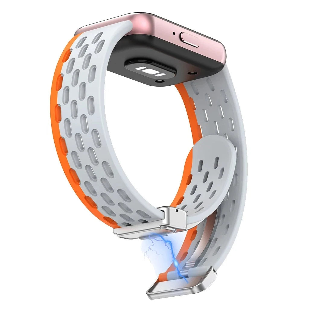 Silicone Magnetic Loop Band with Metal Buckle for Samsung Galaxy Fit3