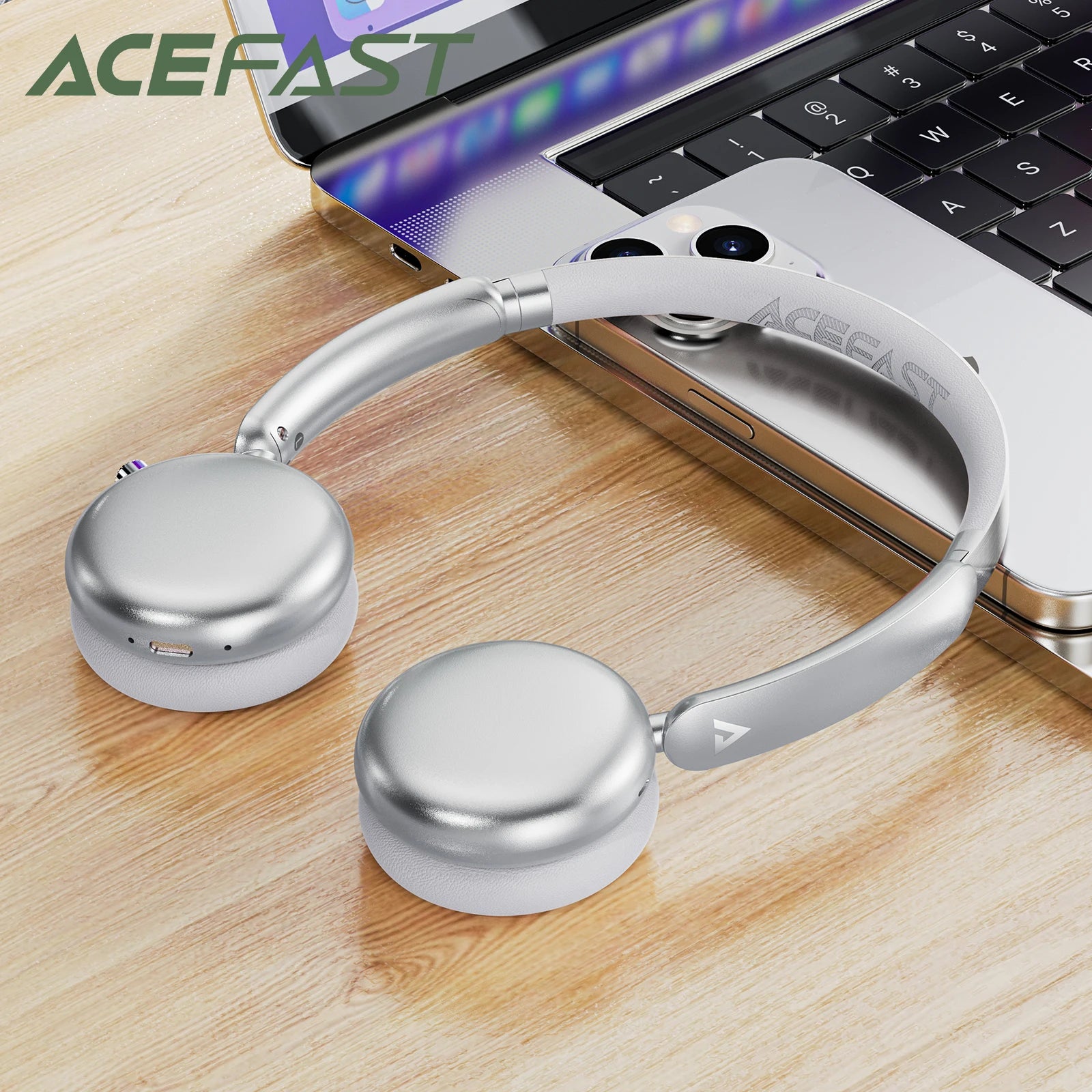 ACEFAST H8 Wireless Headset with Active Noise Cancelling