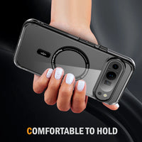 Luxury Transparent Ultra-Thin Magnetic Phone Case for Google Pixel 9 Series