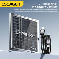 Essager 100W Type-C PD Fast Charging Cable