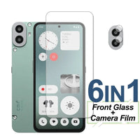 Tempered Glass Screen Protector and Rear Camera Lens Film for Nothing CMF Phone 1