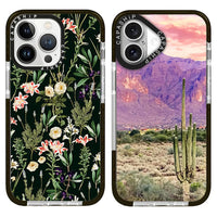 Alpine Landscape Colorful Flowers Soft TPU Shockproof Case for iPhone 16 Series