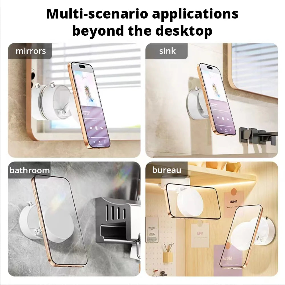 Vacuum Magnetic Suction Phone Holder