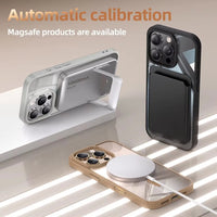 Shockproof Transparent MagSafe Case for iPhone 16 Series with Airbag & Lens Protection