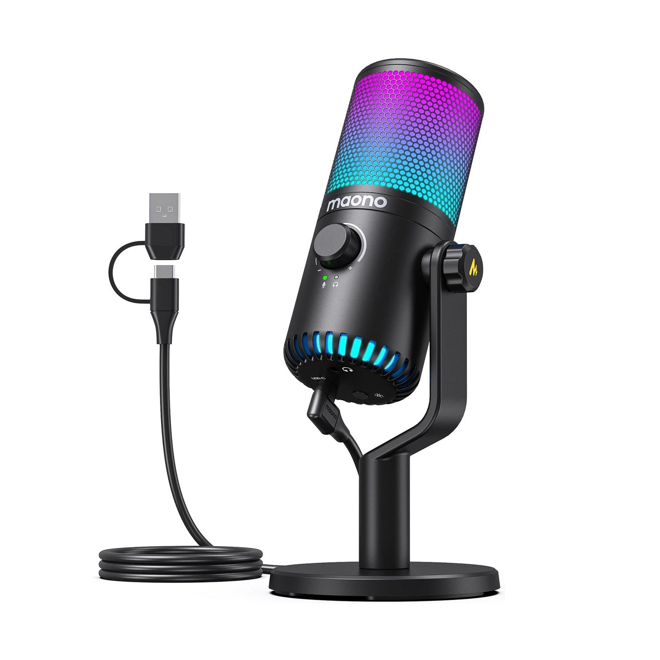 Maono DM30 RGB Programmable Gaming Microphone