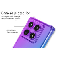 Shockproof Gradient TPU Clear Case for Xiaomi 14T Series