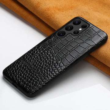 Genuine Leather Phone Case for Samsung Galaxy S23 Series