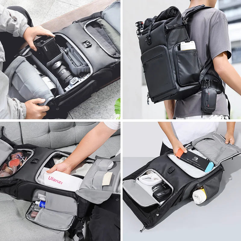 Ulanzi BT01 Business Travel Backpack – Dry/Wet Separation & Stylish Design