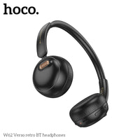 HOCO W62 Retro On-Ear Bluetooth 5.4 Headphones