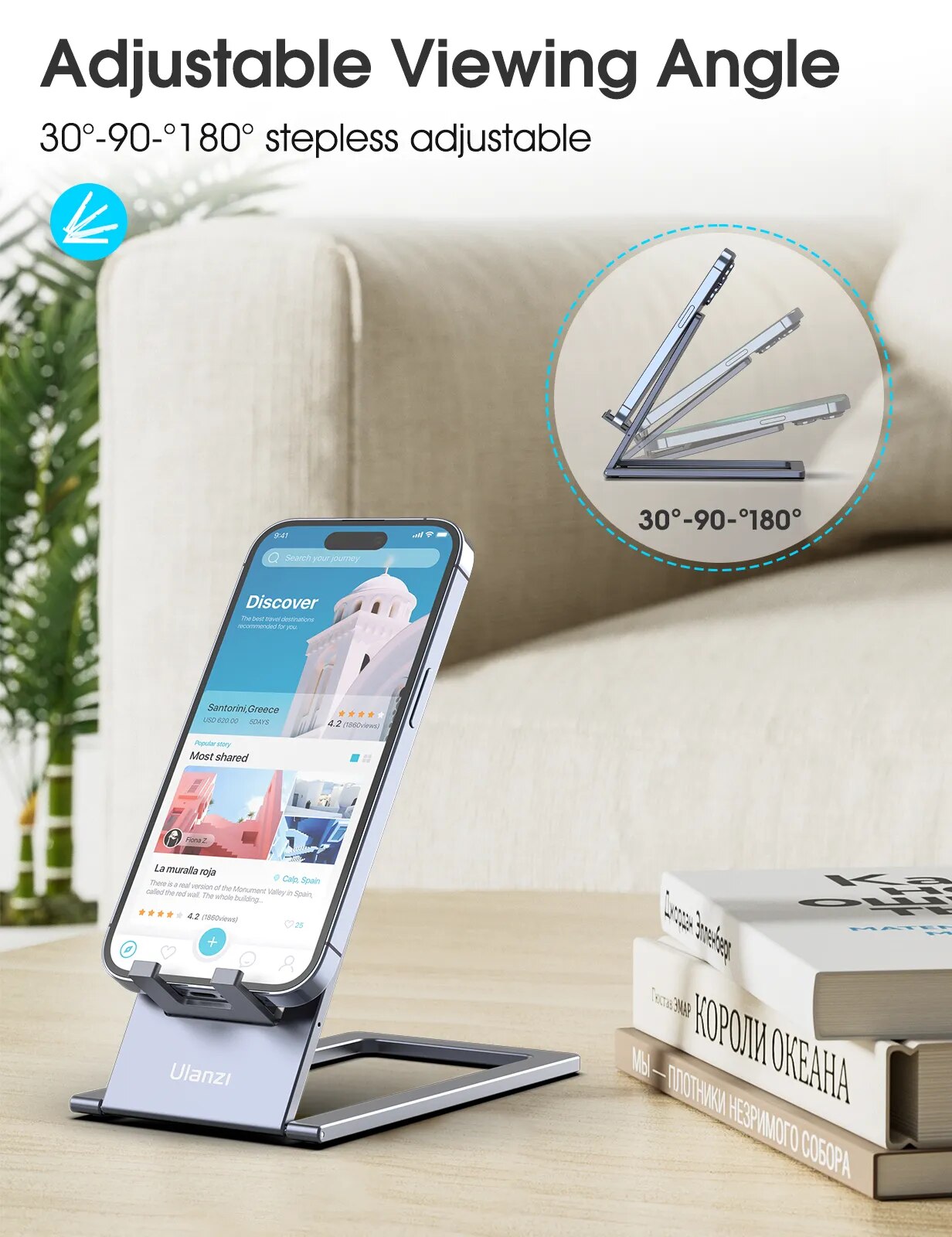 Ulanzi Adjustable Phone Holder Stand