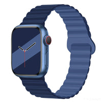 Lightweight Silicone Magnetic Band for Apple Watch