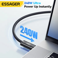 Essager 240W Thunderbolt 4.0 USB Type-C Cable